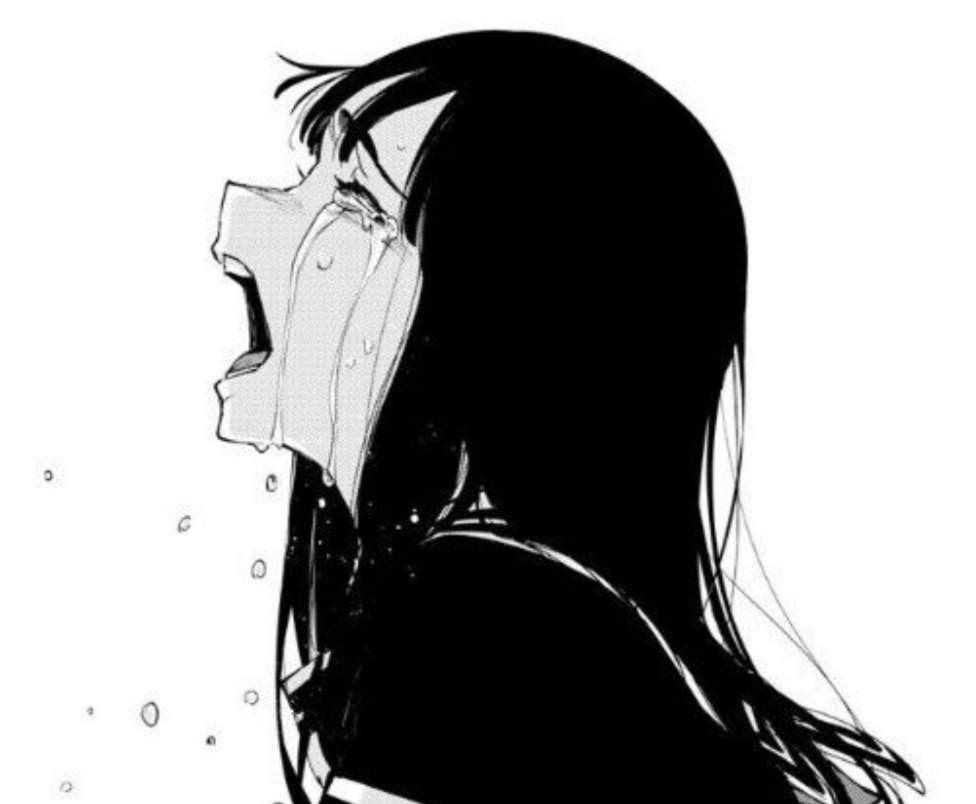 Подборка отличных грустных картинок из аниме со слезами или плачем, если вы...