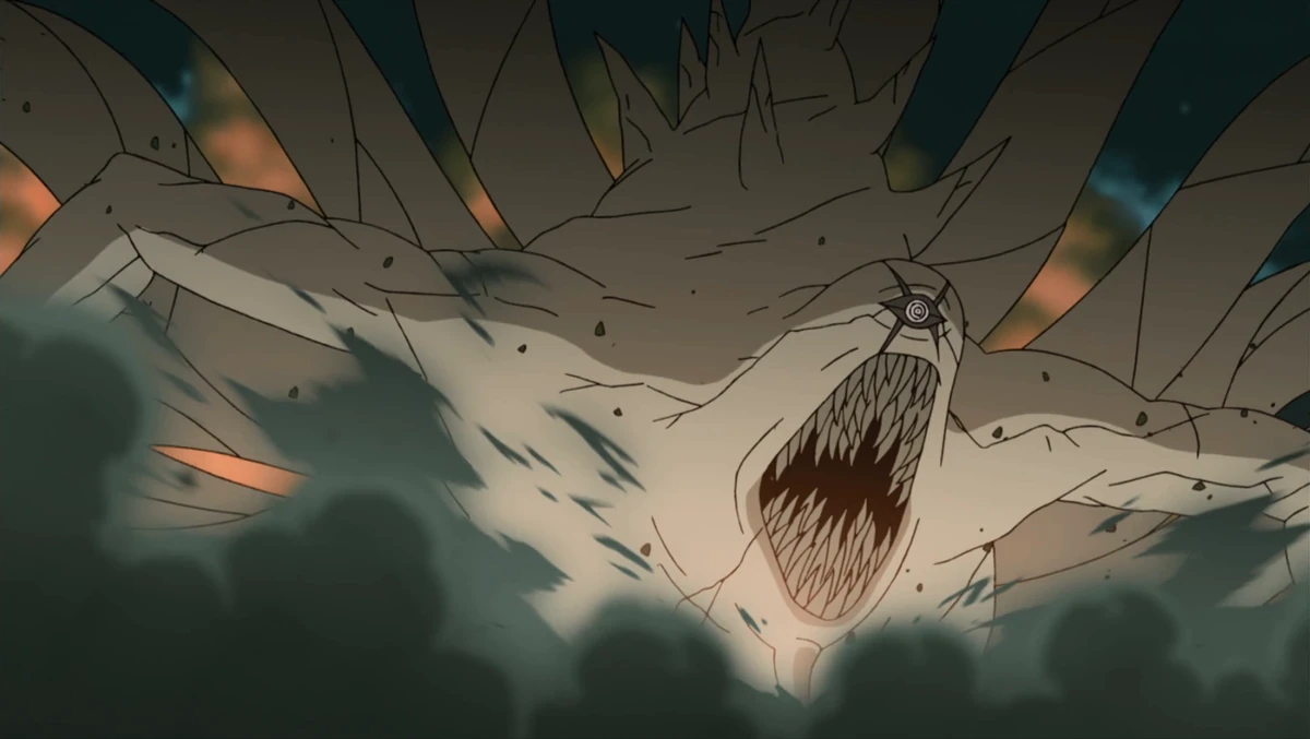 Силы Десятихвостого Джинчурики из аниме Наруто