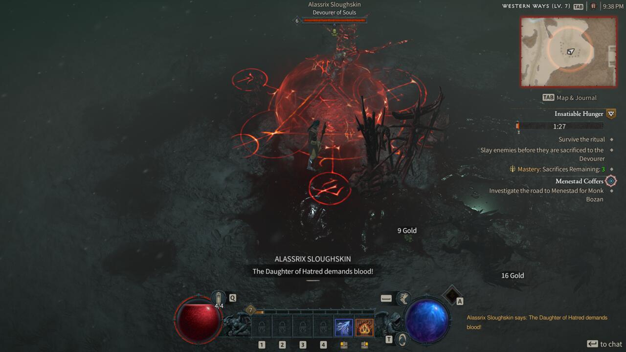 Пример внутриигрового события в Diablo 4