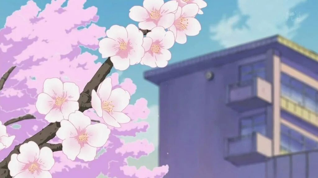 Аниме цветы Сакуры 2