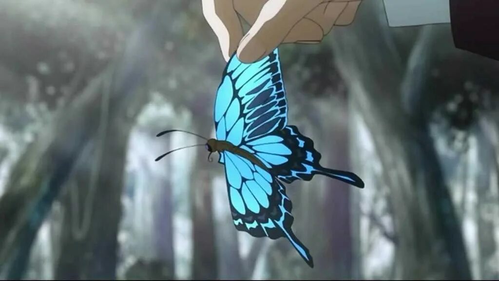 Бабочки в стиле аниме 15