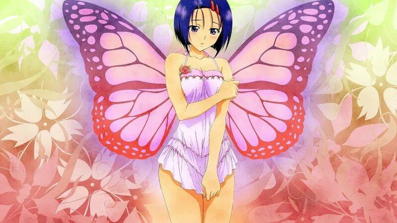 Бабочки в стиле аниме 16