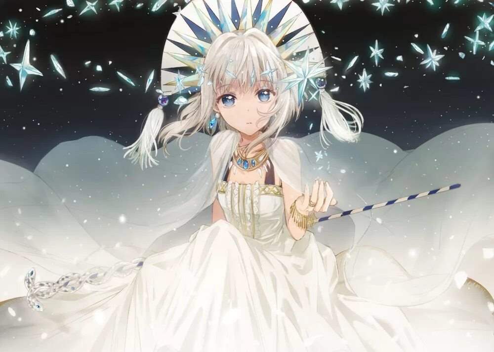 Белая принцесса аниме 16