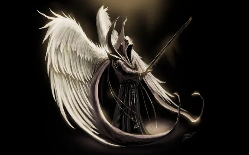 Демон с белыми крыльями 11