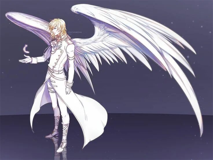 Демон с белыми крыльями 14