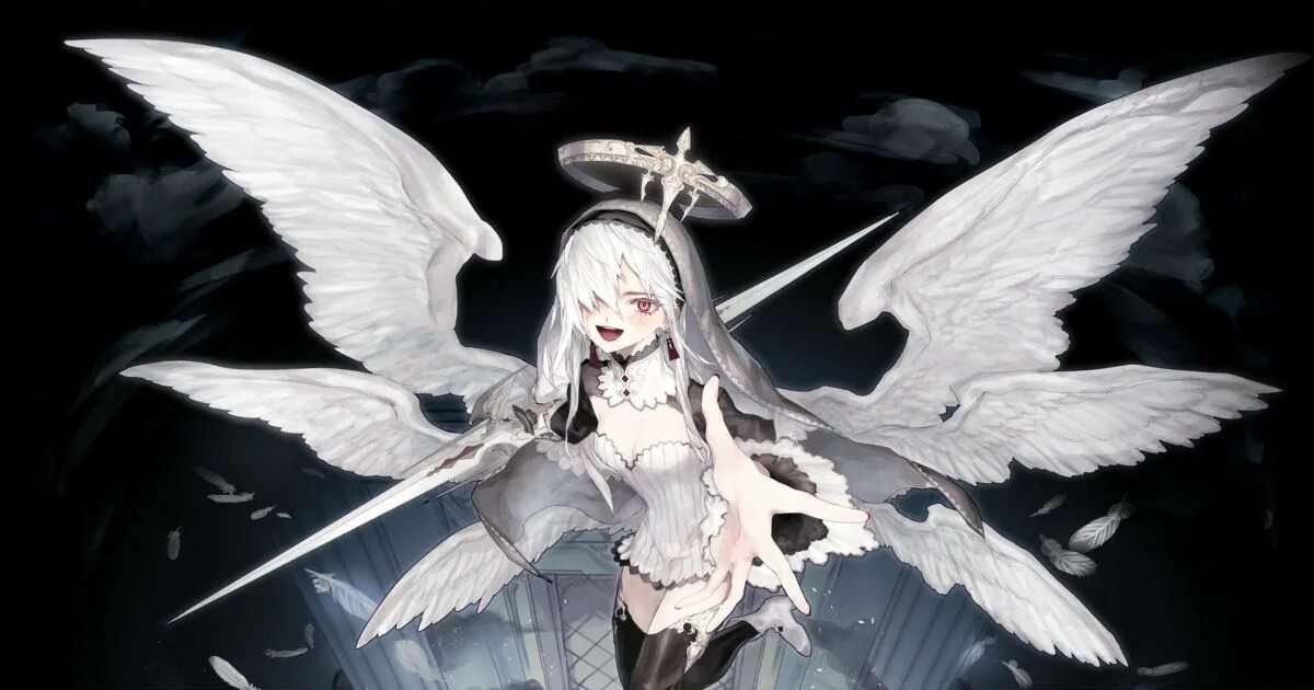 Демон с белыми крыльями 19