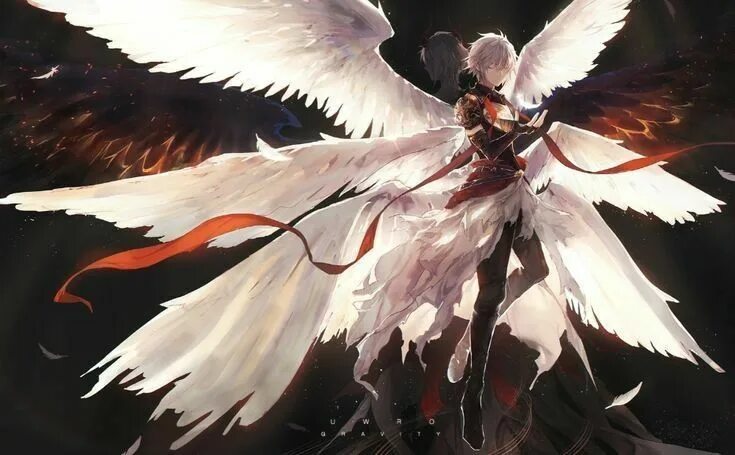 Демон с белыми крыльями 3