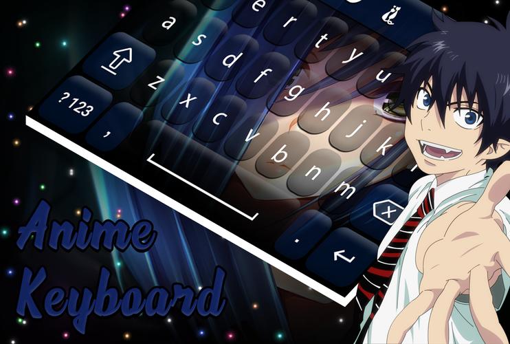 Клавиатура в стиле аниме 10