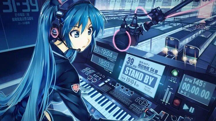 Клавиатура в стиле аниме 23