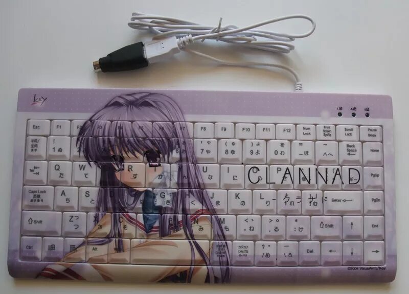 Клавиатура в стиле аниме 9