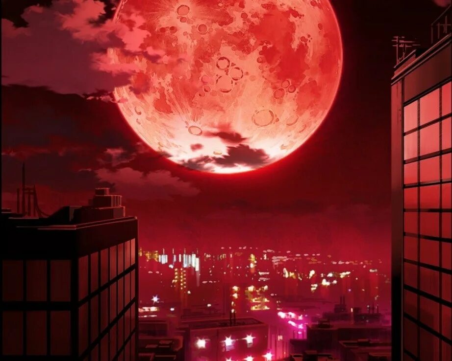 Кровавая луна аниме 14