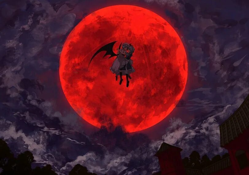 Кровавая луна аниме 7