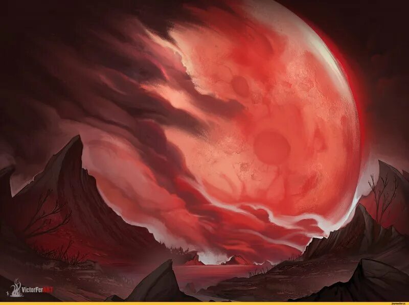 Кровавая луна аниме 9