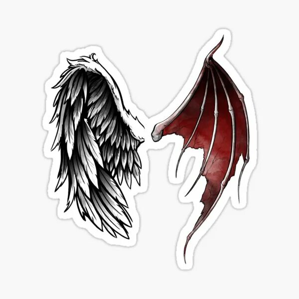 Крылья ангела и демона 2