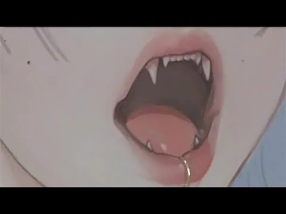 Острые зубы аниме 13