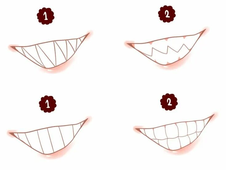 Острые зубы аниме 23