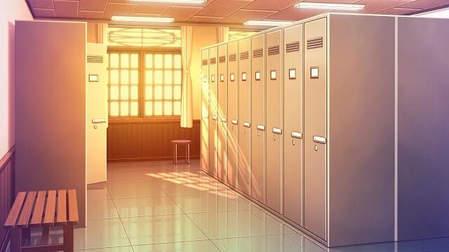 Школьные шкафчики аниме 13