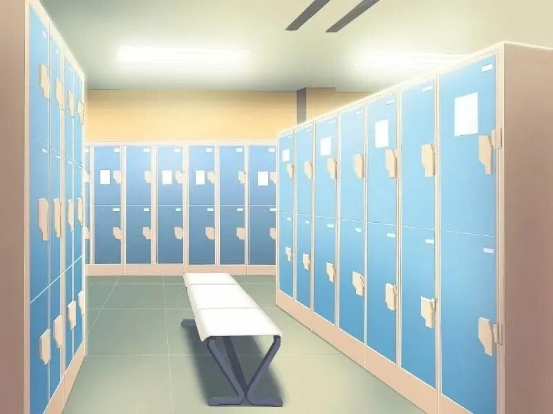 Школьные шкафчики аниме 21