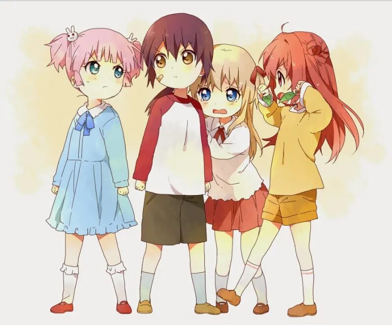 Самые красивые аниме дети 8