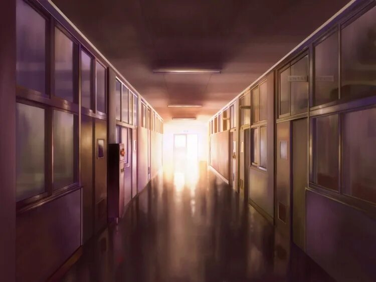 Темный коридор аниме 14