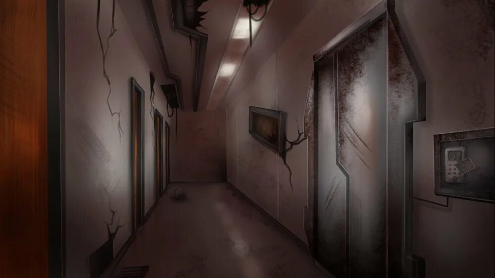 Темный коридор аниме 2
