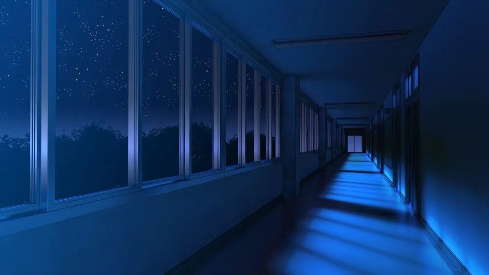 Темный коридор аниме 3