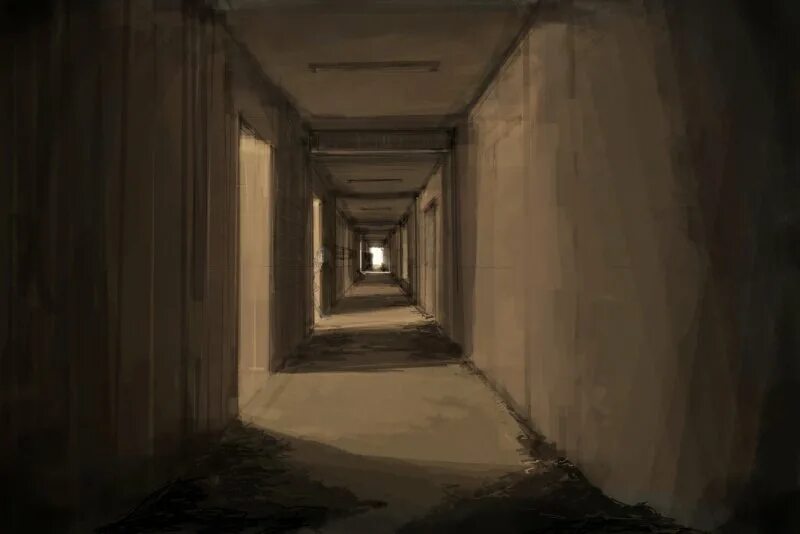 Темный коридор аниме 5