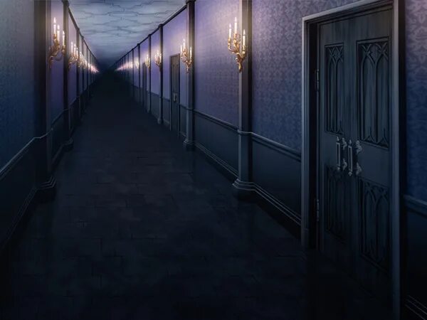 Темный коридор аниме 8